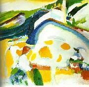 Wassily Kandinsky the cow. painting